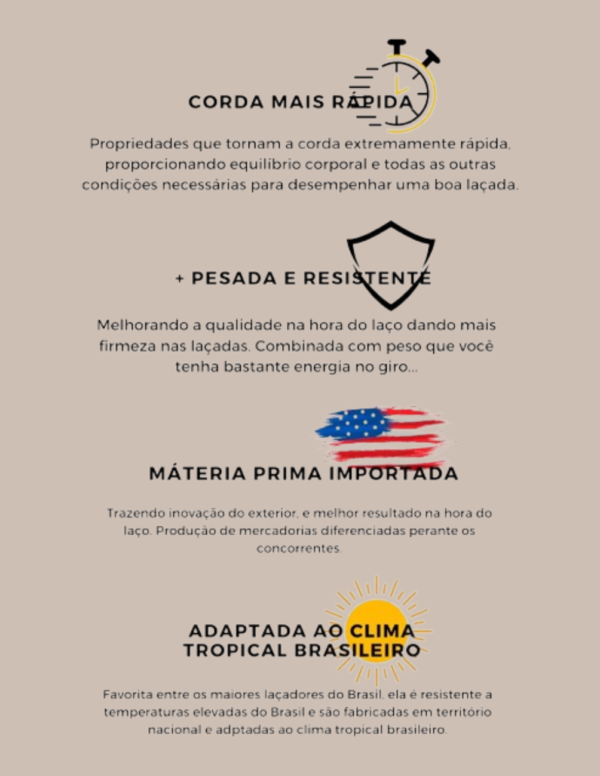 Corda De Laço Power Ropes Sniper - Image 4
